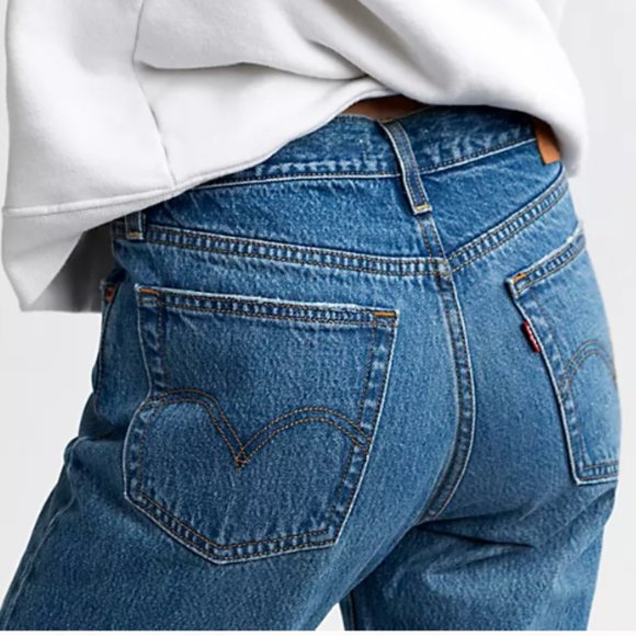 Levi's Wedgie Icon Fit High Waist Jeans - Picture 1 of 10